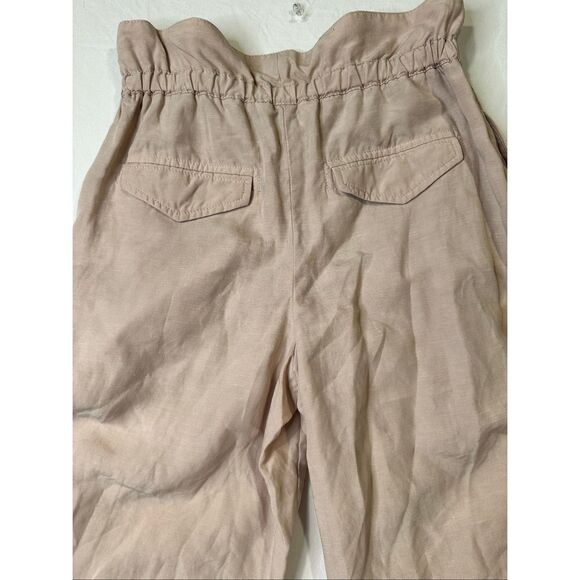 Club Monaco Anreannah Paperbag Pants In Mauve, size 00 - Picture 6 of 10